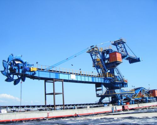 Braţ - Tip stivuitor cu roată cu găleată Braţ - Tip stivuitor cu roată cu găleată