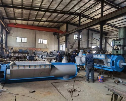 Alimentator cu șurub de cărbune cu cuptor de cocs de 7,63 m